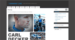 Desktop Screenshot of lemmingline.com